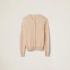Albino White Cashmere Knit Cardigan | Miu Miu