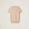 Albino White Cashmere Sweater | Miu Miu