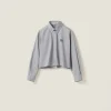 Aluminum Poplin Shirt | Miu Miu