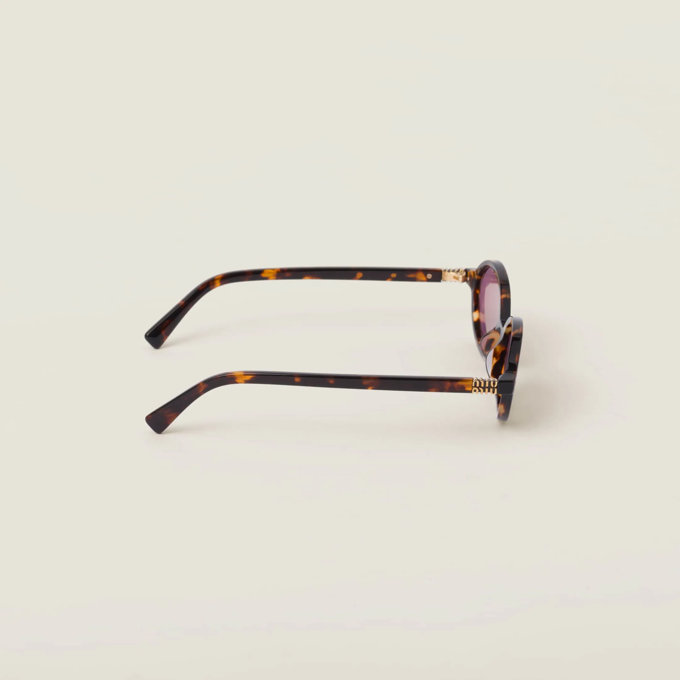 Amaranth Lenses Miu Regard Sunglasses | Miu Miu