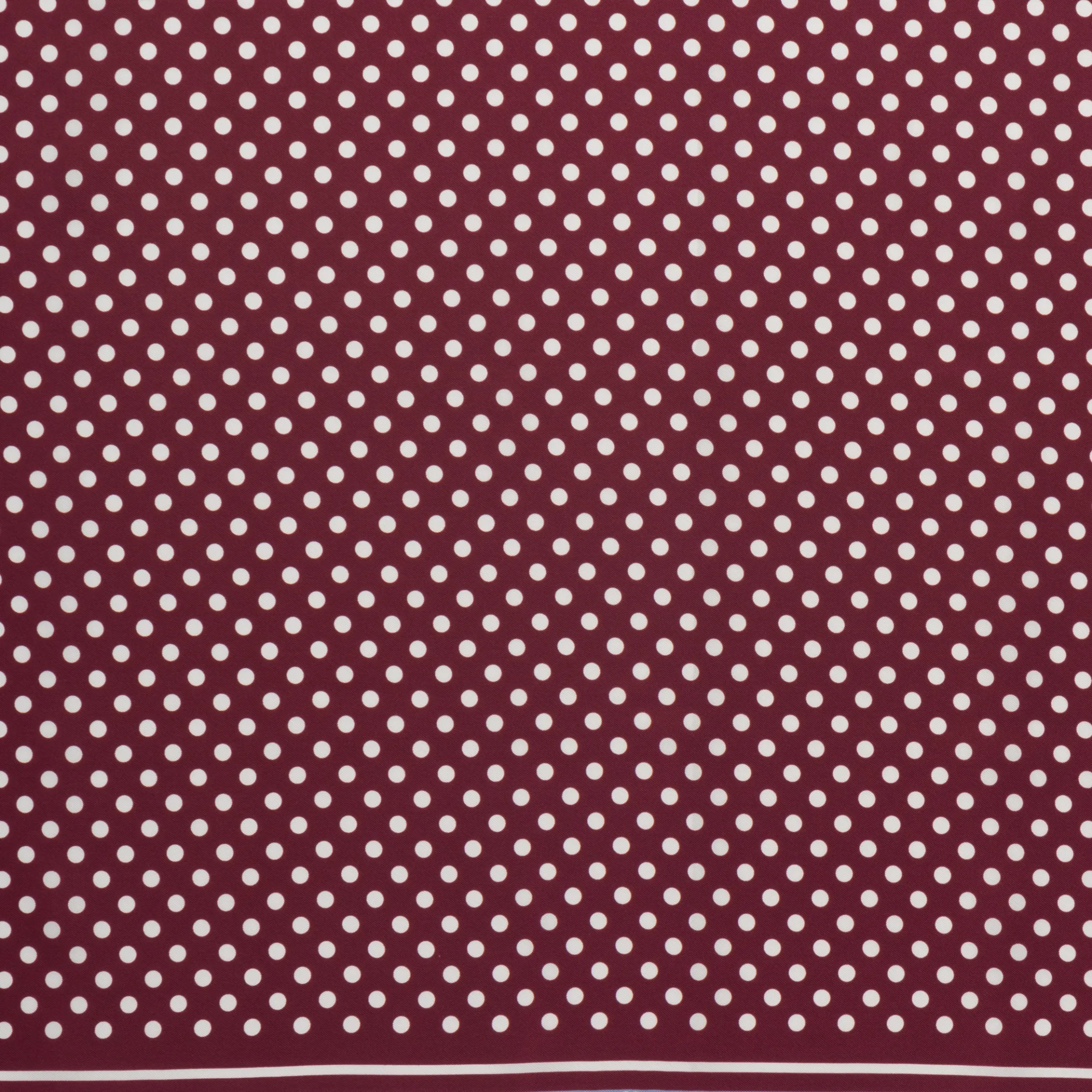 Amaranth Red/cornflower Printed Twill Scarf | Miu Miu