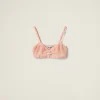 Apricot Nylon Bra | Miu Miu