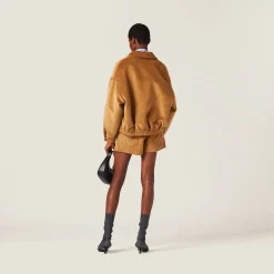 Barley Corduroy Blouson Jacket | Miu Miu