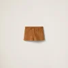 Barley Corduroy Shorts | Miu Miu