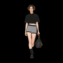 Black Crepe De Chine Top | Miu Miu
