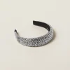 Black Duchess Headband | Miu Miu
