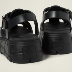 Black Eva Platform Cage Sandals | Miu Miu
