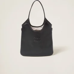 Black Ivy Leather Bag | Miu Miu