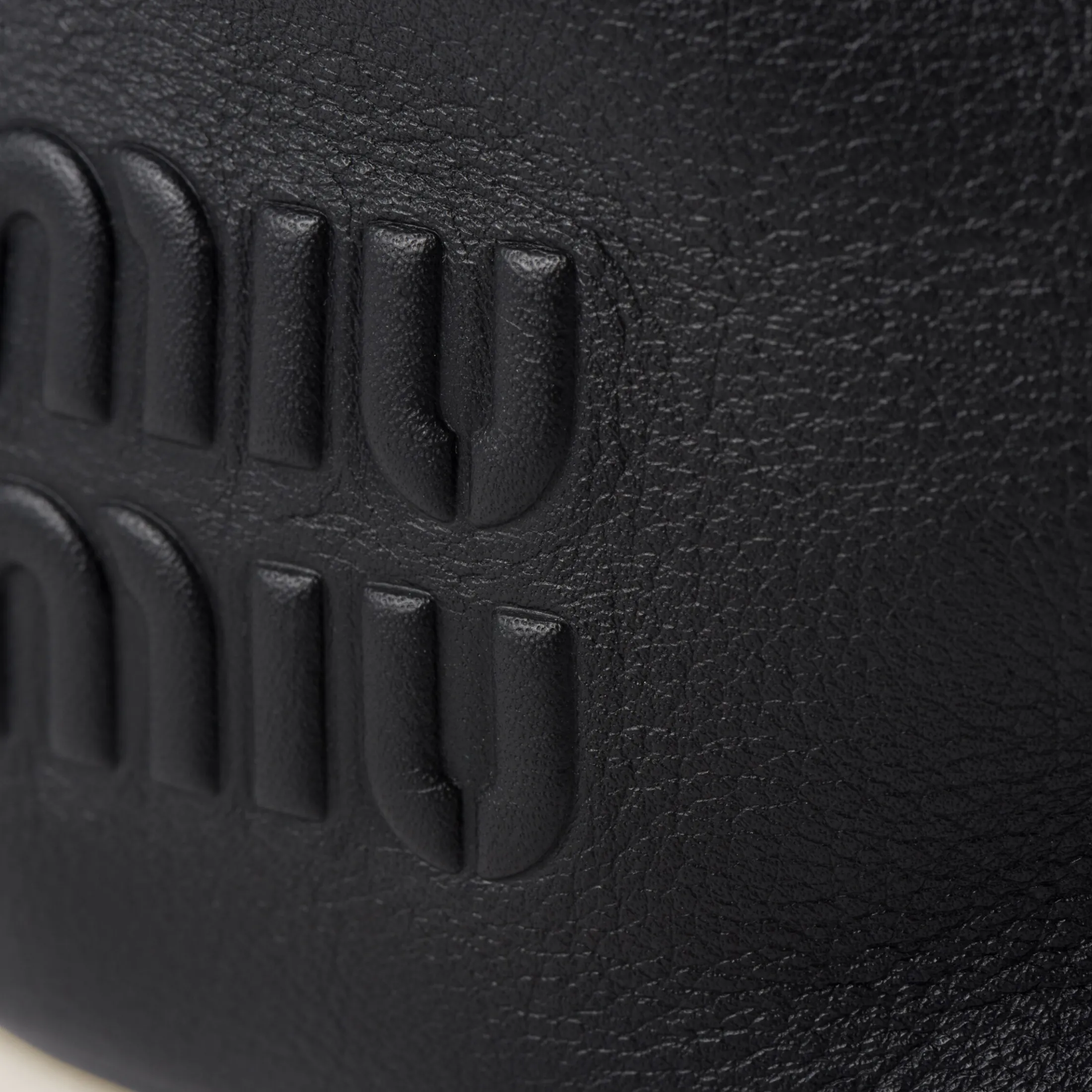 Black Leather Bucket Bag | Miu Miu