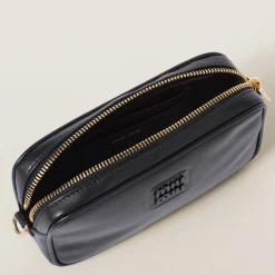 Black Leather Pouch | Miu Miu
