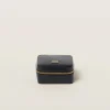 Black Luggage Accessories With Leather Case | Miu Miu