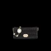 Black Miu Miu Iconic Crystal Cloqué Nappa Leather Bag | Miu Miu