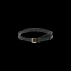 Black Nappa Leather Belt | Miu Miu