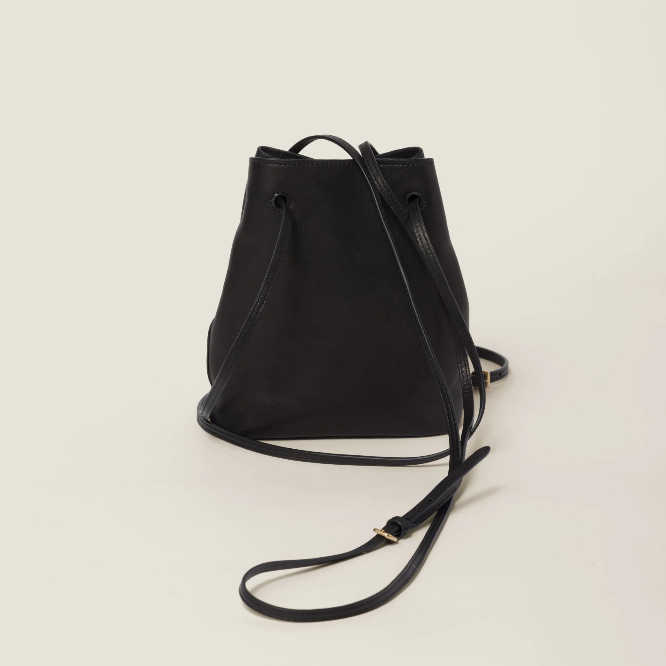 Black Nappa Leather Mini-bag | Miu Miu
