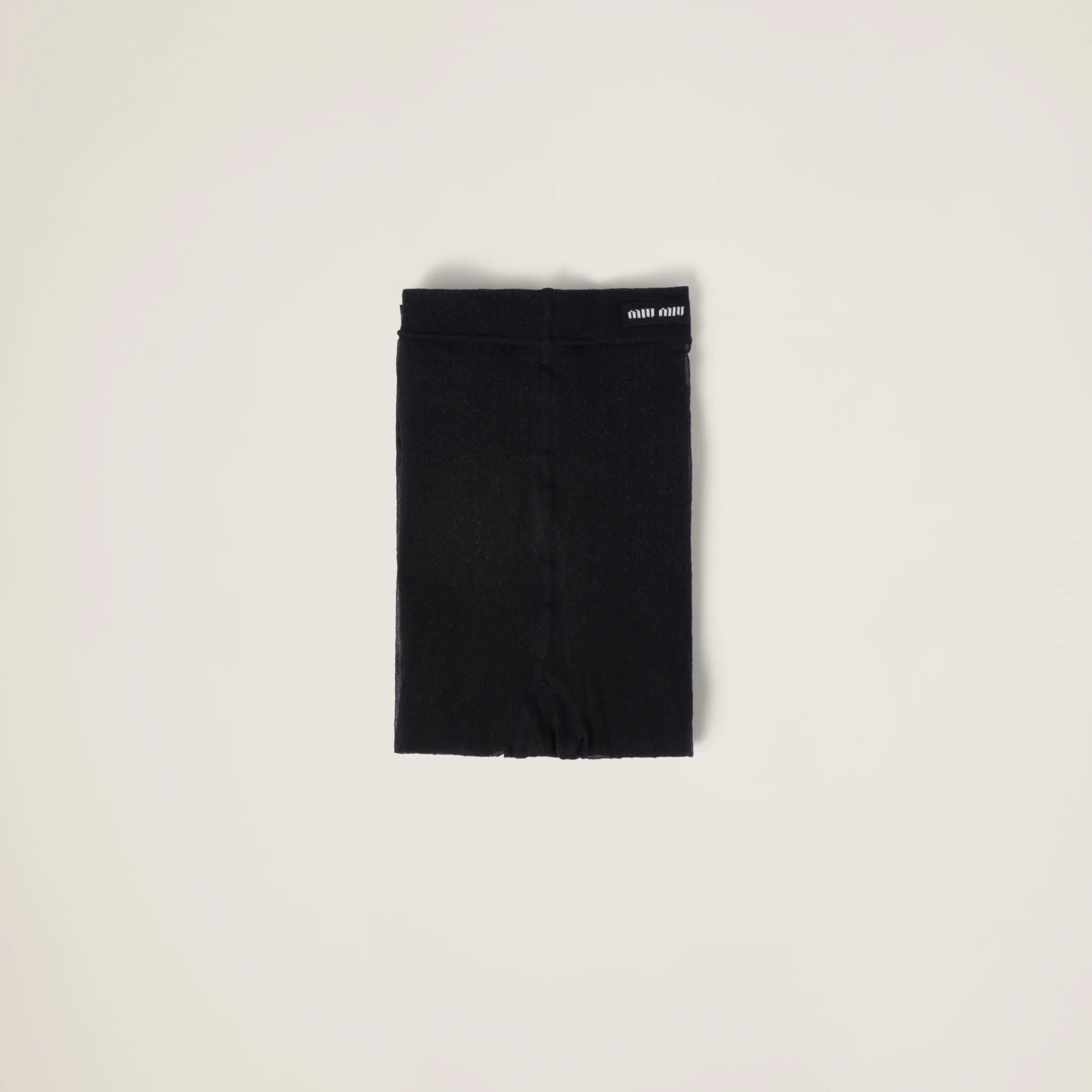 Black Nylon Tights | Miu Miu