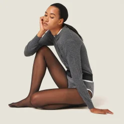 Black Nylon Tights | Miu Miu