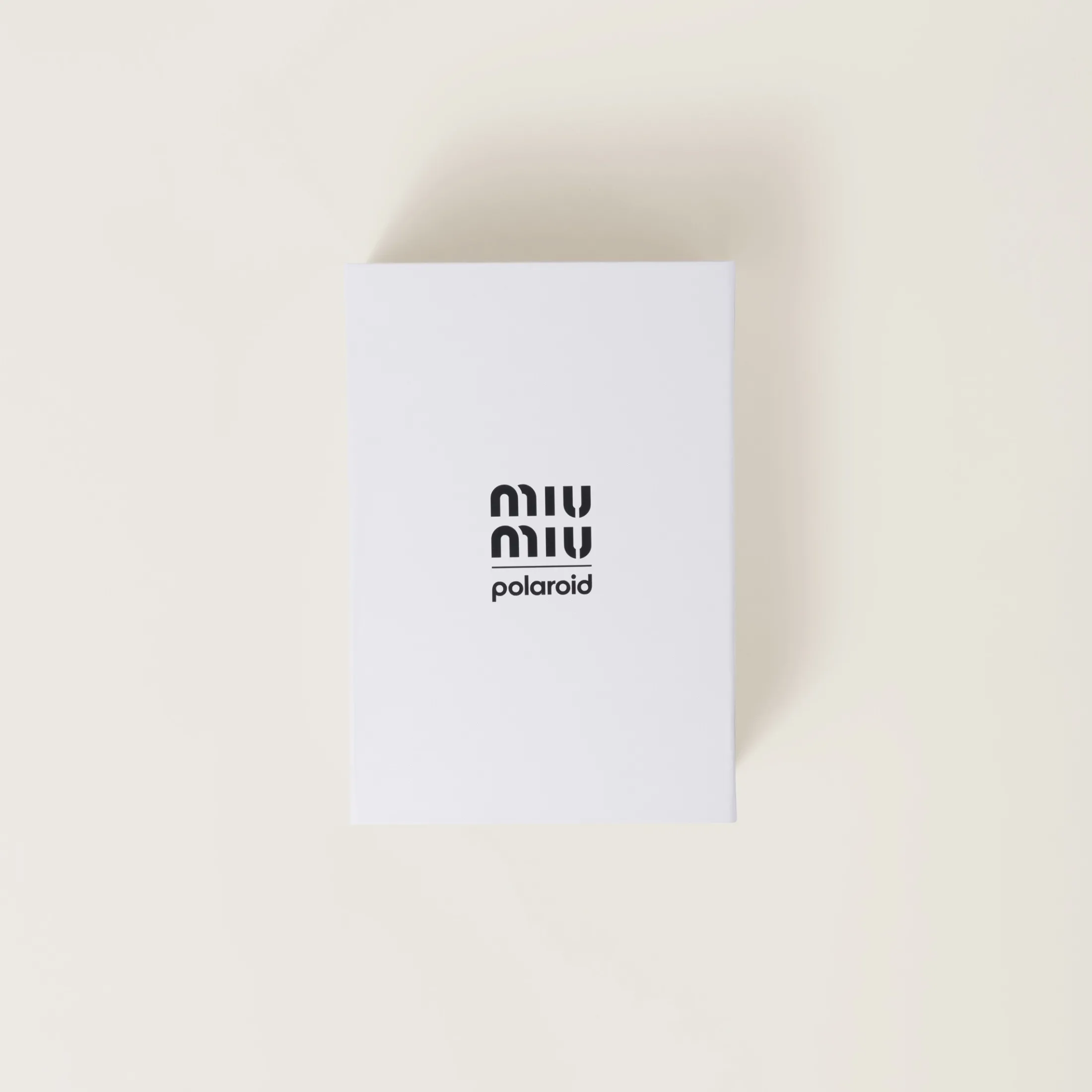 Black Polaroid X Miu Miu With Fabric Shoulder Strap | Miu Miu