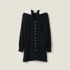 Black Sablé Dress | Miu Miu