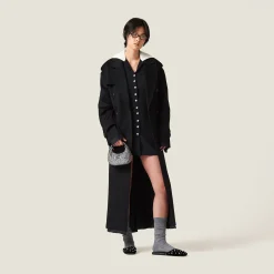 Black Sablé Dress | Miu Miu