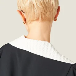 Black Sablé Shirt | Miu Miu