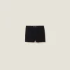 Black Seamless Boxer Shorts | Miu Miu