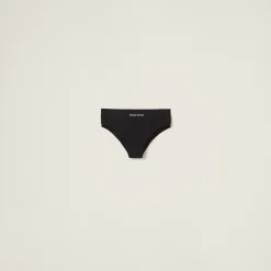 Black Seamless Panties | Miu Miu