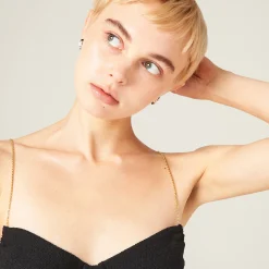 Black Stretch Bouclé Mini-dress | Miu Miu