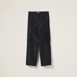 Black Technical Fabric Pants | Miu Miu
