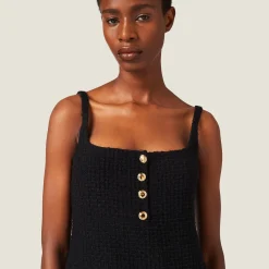 Black Tweed Dress | Miu Miu