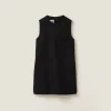 Black Velour Mini-dress | Miu Miu