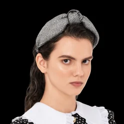 Black Velvet Headband | Miu Miu