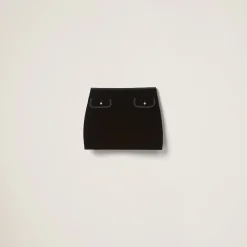 Black Velvet Miniskirt | Miu Miu