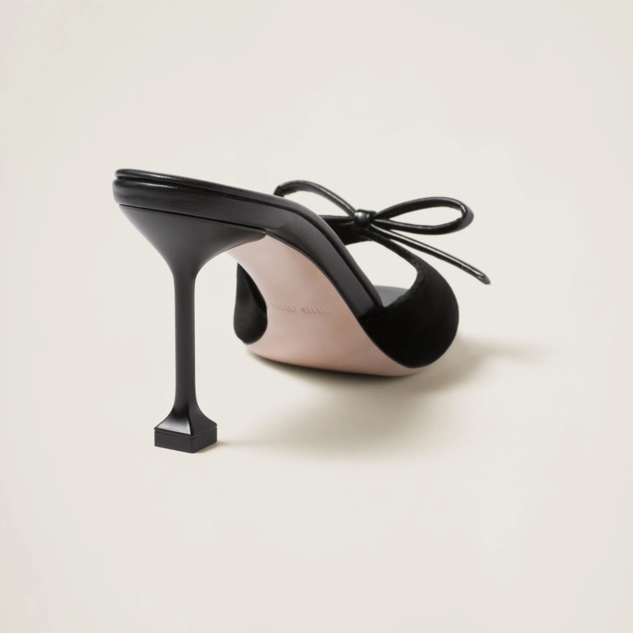 Black Velvet Sandals | Miu Miu