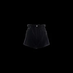 Black Velvet Shorts | Miu Miu