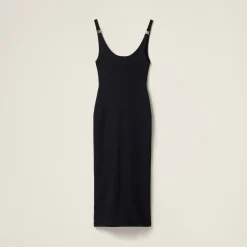 Black Viscose Dress | Miu Miu