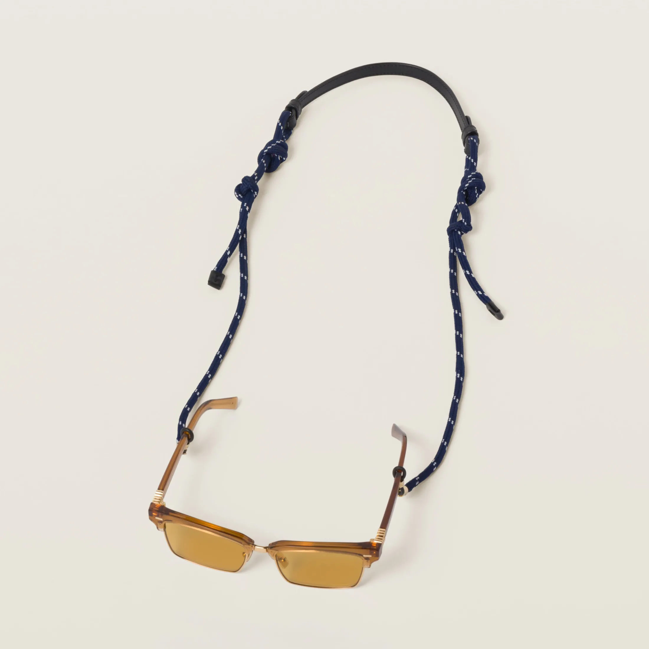 Black/baltic Blue Miu Miu Glasses Cord | Miu Miu