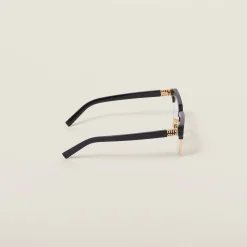Blue Lenses Miu Miu Runway Sunglasses | Miu Miu