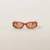 Camel Beige Lenses Miu Glimpse Sunglasses | Miu Miu