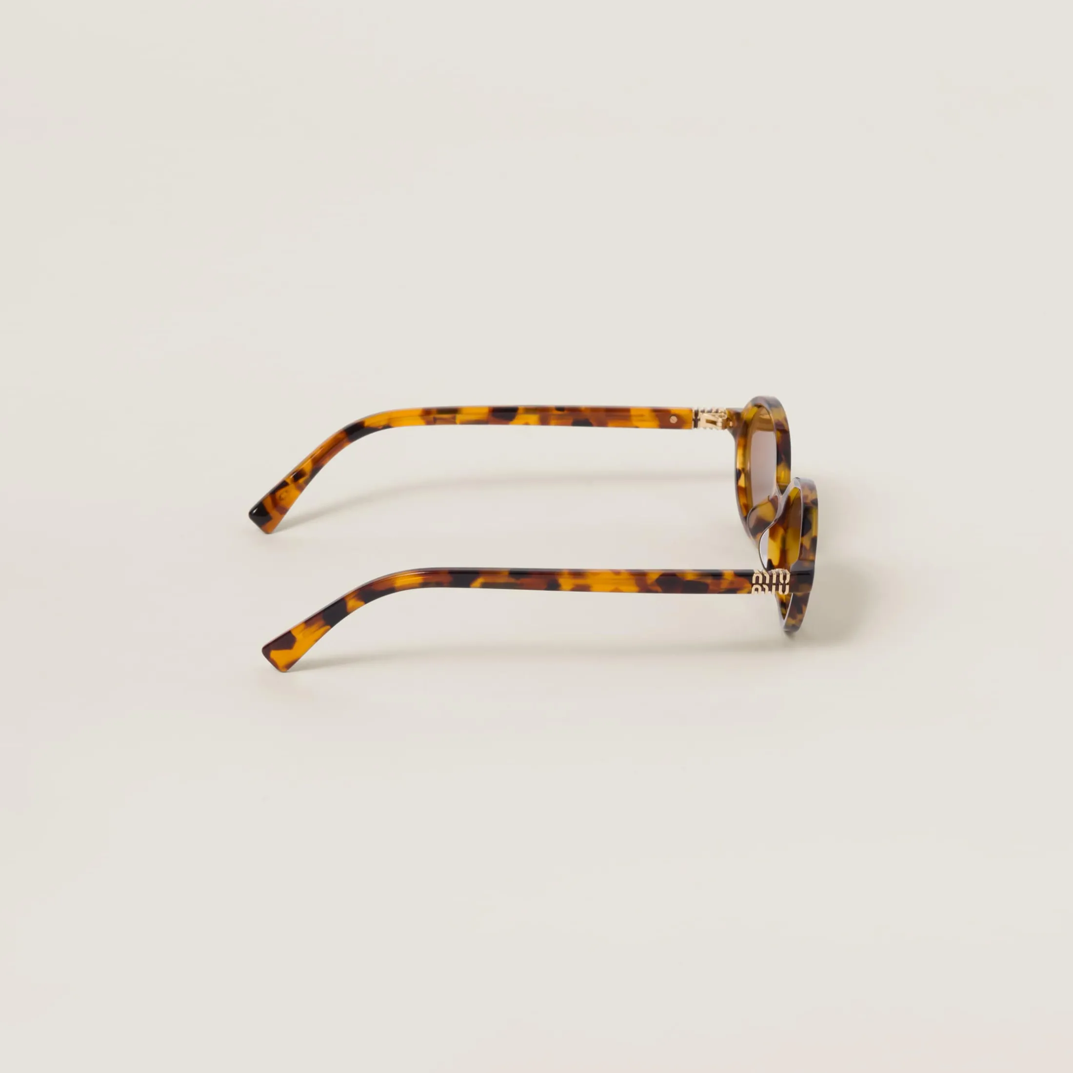 Camel Beige Lenses Miu Regard Sunglasses | Miu Miu