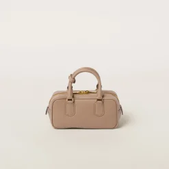 Cameo Arcadie Leather Bag | Miu Miu