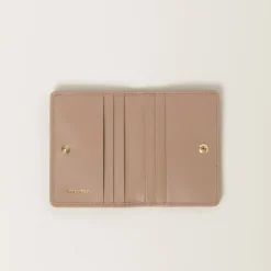 Cameo Matelassé Nappa Leather Card Holder | Miu Miu