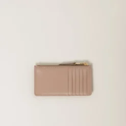 Cameo Matelassé Nappa Leather Envelope Wallet | Miu Miu