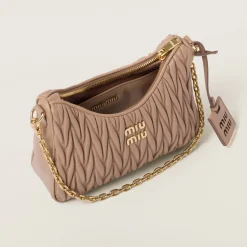 Cameo Matelassé Nappa Leather Shoulder Bag | Miu Miu