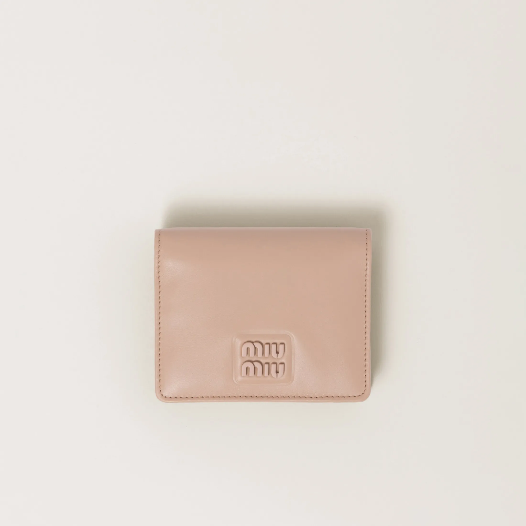 Cameo Small Leather Wallet | Miu Miu
