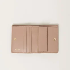 Cameo Small Leather Wallet | Miu Miu