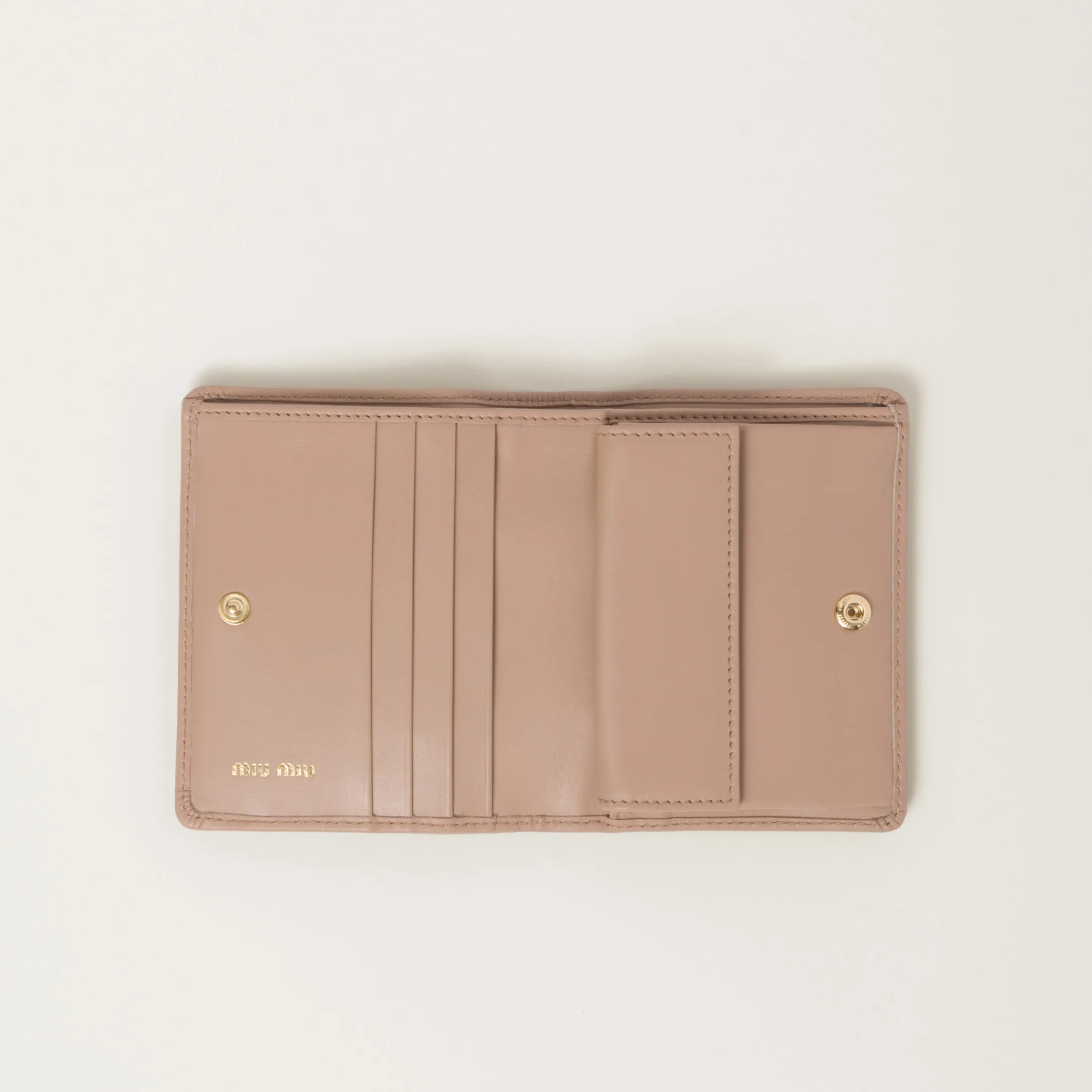 Cameo Small Leather Wallet | Miu Miu