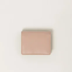 Cameo Small Leather Wallet | Miu Miu