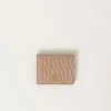 Cameo Small Matelassé Nappa Leather Wallet | Miu Miu
