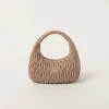 Cameo Wander Matelassé Nappa Leather Hobo Bag | Miu Miu