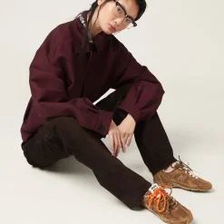 Cinnamon New Balance X Miu Miu 530 Sl Suede Sneakers | Miu Miu